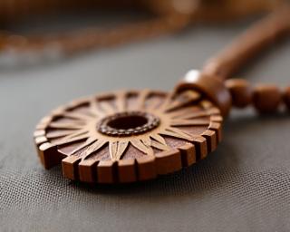 Handmade Wooden Necklace